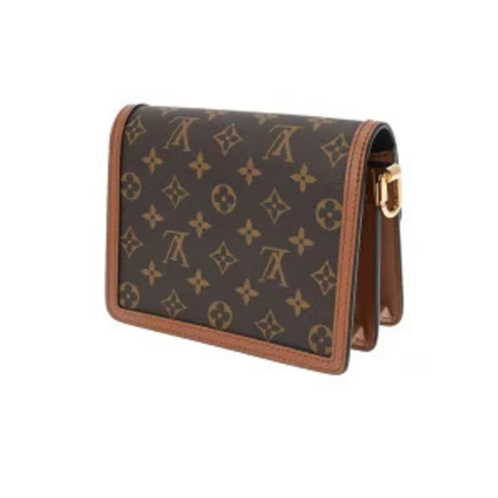Louis Vuitton Monogram Brown Reverse Bag Dauphine Canvas Shoulder